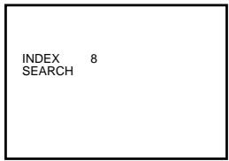 SONY SLV-X827MN - Searching using the index function - 2