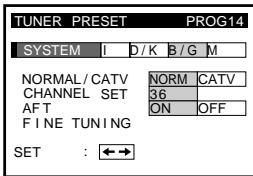 SONY SLV-X842ML - Tuning the VCR to TV channels manually (continued) - 3