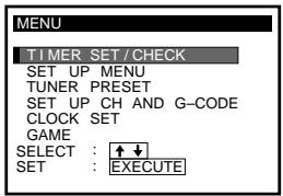 SONY SLV-X842ML - CURSOR ↑/↓ - 4