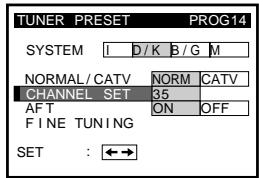 SONY SLV-X842ML - Tuning the VCR to TV channels manually (continued) - 2