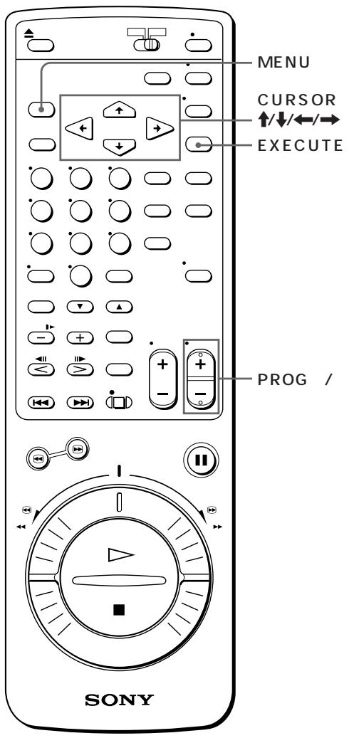 SONY SLV-X842ML - CURSOR ↑/↓ - 3