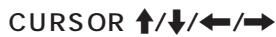 SONY SLV-X842ML - CURSOR ↑/↓ - 11