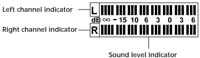SONY SLV-X842ML - To check audio channel and sound level - 1