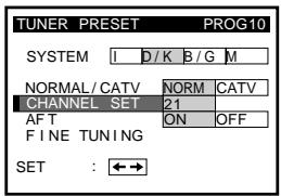 SONY SLV-X842ML - CURSOR ↑/↓ - 5