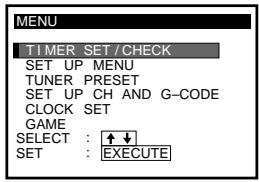 SONY SLV-X842ML - Presetting channels manually - 1