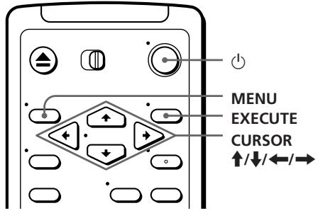SONY SLV-X847ML - Setting up the VCR with EASY SET UP - 1