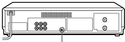 SONY SLV-X847ML - Setting the NTSC PB switch to match your TV system - 1