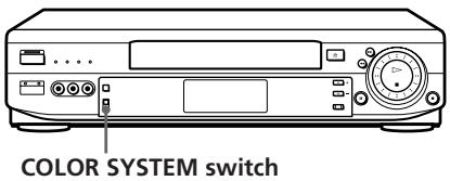 SONY SLV-X847ML - Playing a tape - 1