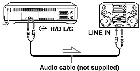SONY SLV-X9G - To a stereo system - 1