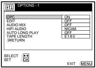 SONY SLV-X9G - About the Optimum Picture Control (OPC) function - 1