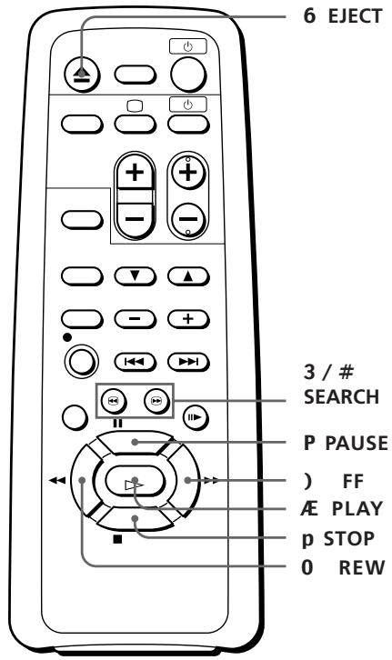 SONY SLV-XA127PS - Playing a tape - 2