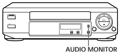 SONY SLV-XA145PS - Selecting the sound during playback (SLV-XF245 only) - 1