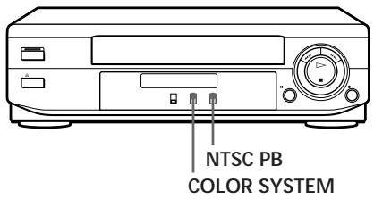 SONY SLV-XA37ME - Playing a tape - 1