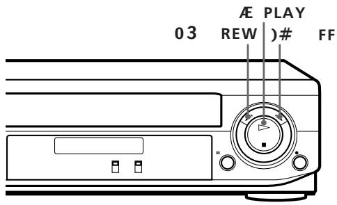 SONY SLV-XA37PS - Playing/searching at various speeds - 1