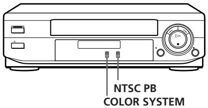 SONY SLV-XA37PS - Playing a tape - 1
