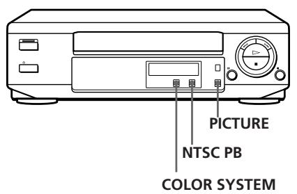 SONY SLV-XF245SV - Playing a tape - 2