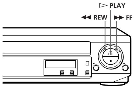 SONY SLV-XF245SV - Playing/searching at various speeds - 1