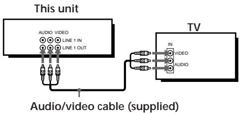 SONY SLV-XF247PS - Additional connections - 2