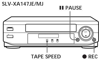 SONY SLV-XF247PS - Before you start editing - 2