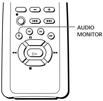 SONY SLV-XF247PS - Selecting the sound during playback (SLV-XF247ME/PS only) - 1