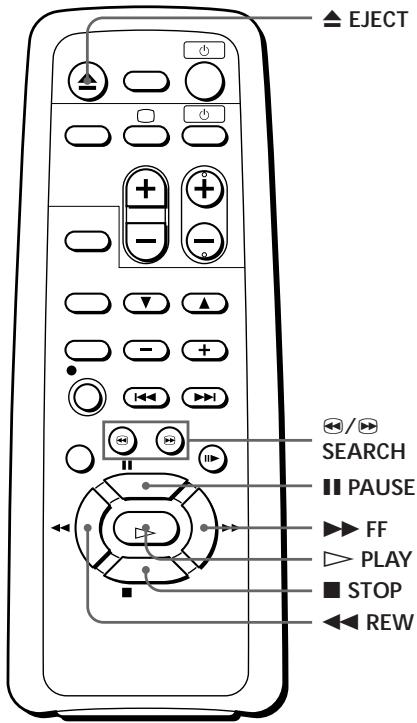 SONY SLV-XF247PS - Playing a tape - 2