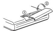 SONY WM-FX353 - Utilisation de l'attachment de ceinture - 3