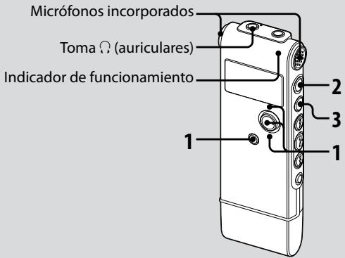 SONY ICD-UX60 - Grabación de mensajes - 1