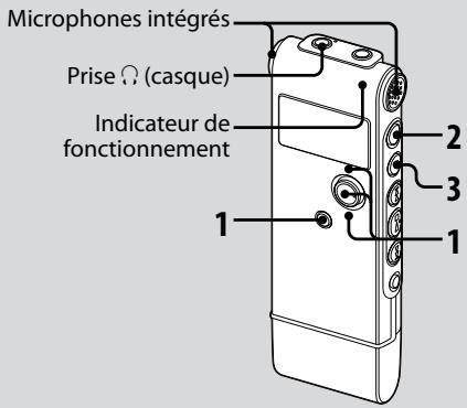 SONY ICD-UX60 - Enregistrement de messages - 1