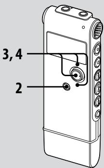 SONY ICD-UX60 - Effacement de messages - 1