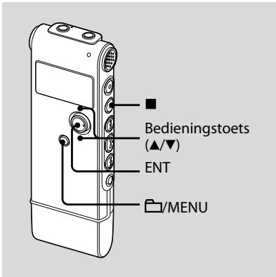 SONY ICD-UX70 - Stap 2: De klok instellen - 1