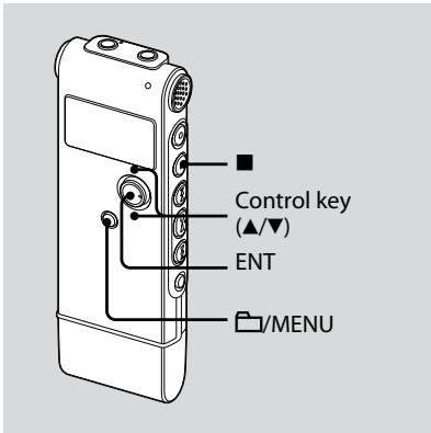 SONY ICD-UX70 - Step 2: Setting the Clock - 1