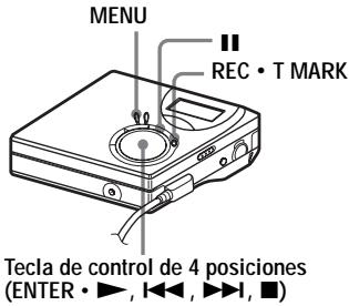 SONY MZ-N520CK - Ajuste manual del nivel de grabación - 1