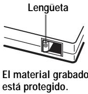 SONY MZ-N520CK - Para proteger un MD grabado - 2
