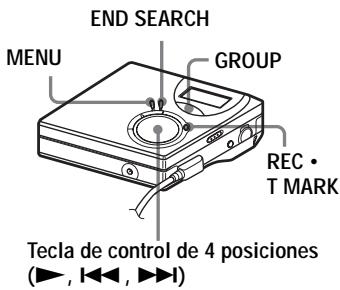 SONY MZ-N520CK - Grabación de pistas mediante la función de grupos - 1