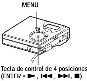 SONY MZ-N520CK - Ajuste de agudos o graves (Digital Sound Preset) - 1