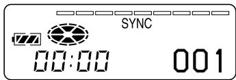 SONY MZ-R37 - To start/stop recording in sync with the source player (Synchro-recording) - 2