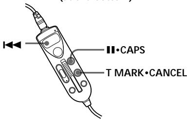 SONY MZ-R37 - Erasing a track mark - 2