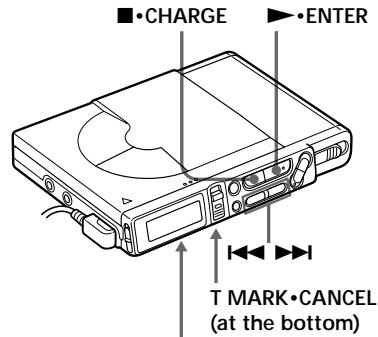 SONY MZ-R37 - To erase a track - 1