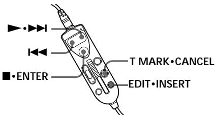 SONY MZ-R37 - Déplacement de plages enregistrées - 2