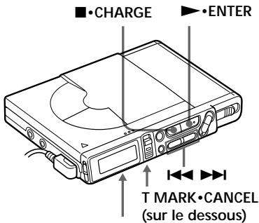 SONY MZ-R37 - Déplacement de plages enregistrées - 1