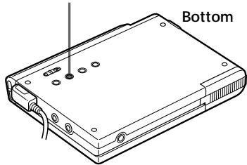 SONY MZ-R37 - Checking the remaining time or the playing position - 1