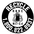 SONY MZ-R37 - For the customers in Canada RECYCLING NICKEL-CADMIUM BATTERIES - 1