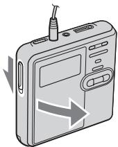 SONY MZ-RH910 - Introduisez un disque enregistrable. - 1