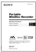 SONY MZ-S1 - Informations complémentaires (page 53) - 1