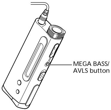 SONY NW-E5 - Adjusting the sound - 1