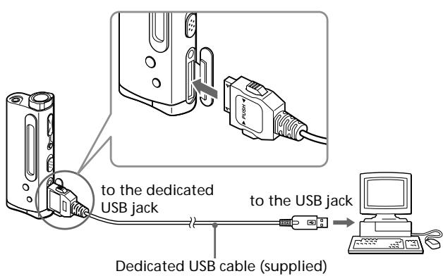 SONY NW-E5 - Connect Network Walkman to your computer. - 1