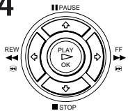 4 PAUSE REW PLAY OK FF STOP