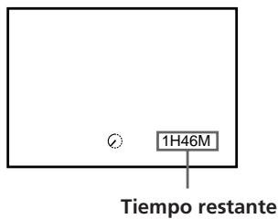 SONY SLV-E730VP - Para comprobar el tiempo restante - 2
