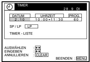 SONY SLV-SE60NP - Vorbereitungen - 3