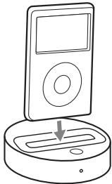 SONY TDM-IP50 - Aby umieść iPod w urzadzeniu. - 2